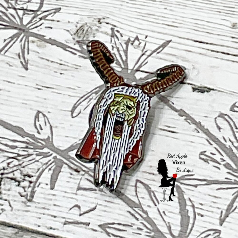 Krampus Enamel Pin